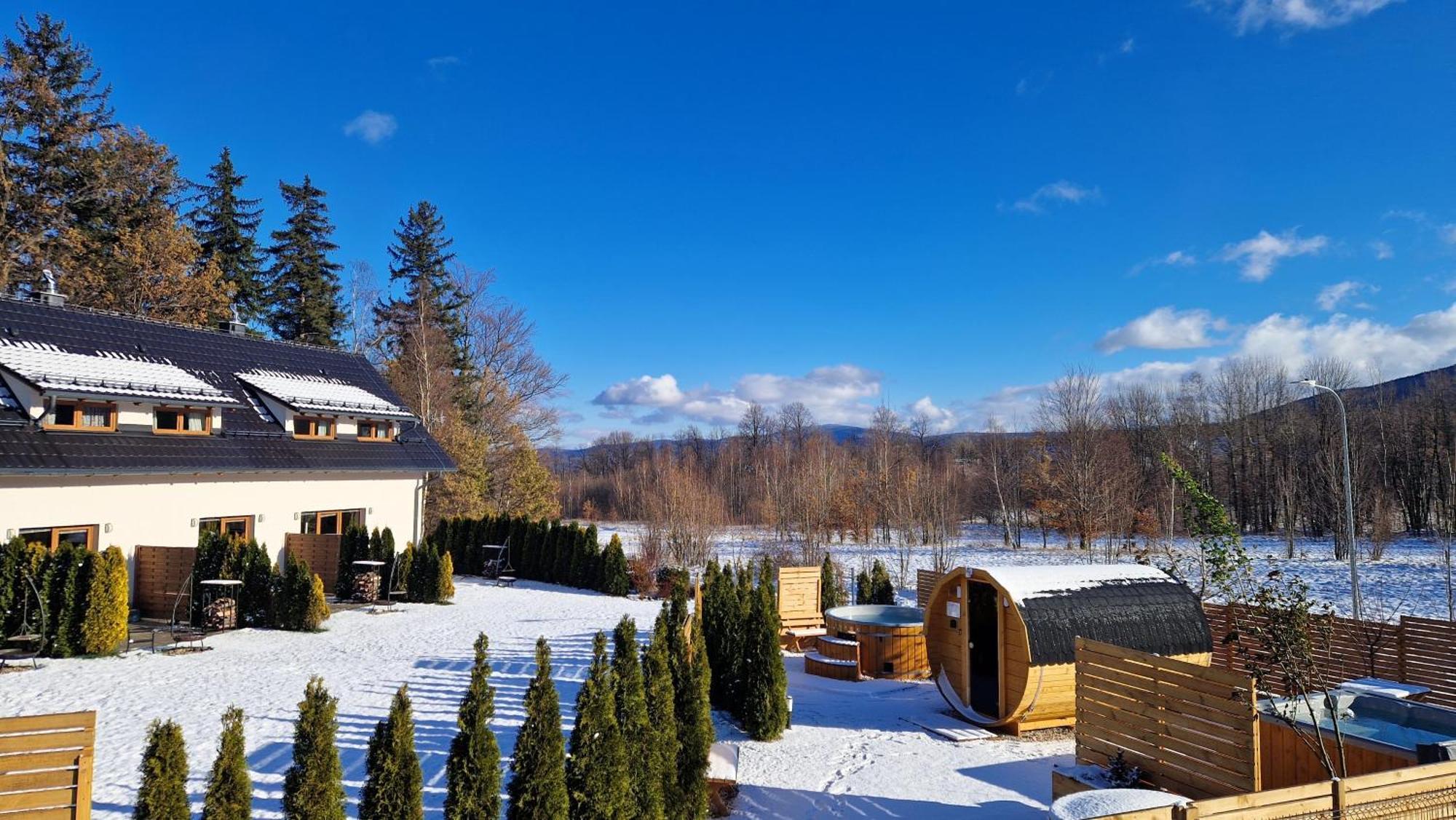Widokowo - Domki Z Widokiem Na Sniezke Z Jacuzzi I Sauna Karpacz Buitenkant foto