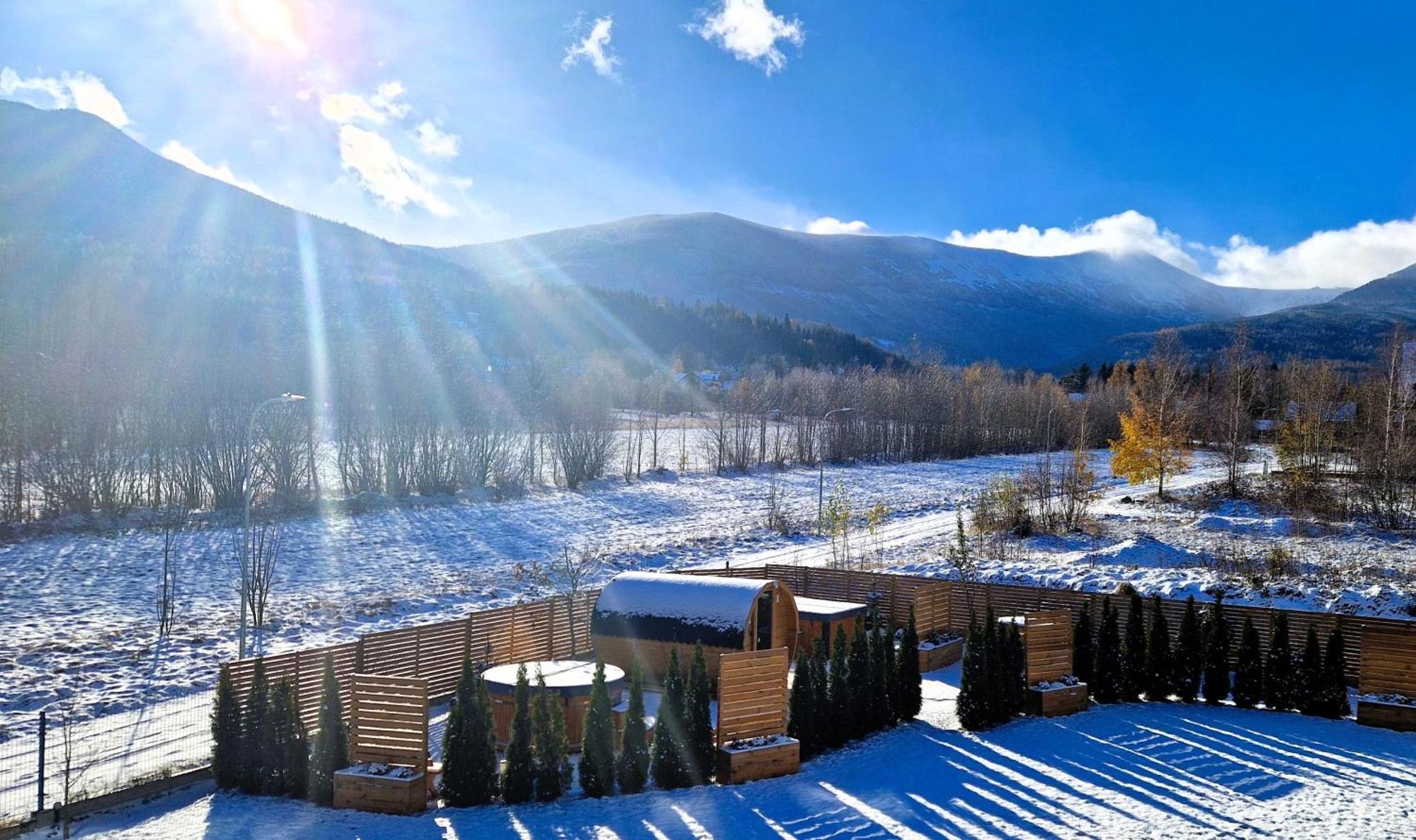 Widokowo - Domki Z Widokiem Na Sniezke Z Jacuzzi I Sauna Karpacz Buitenkant foto