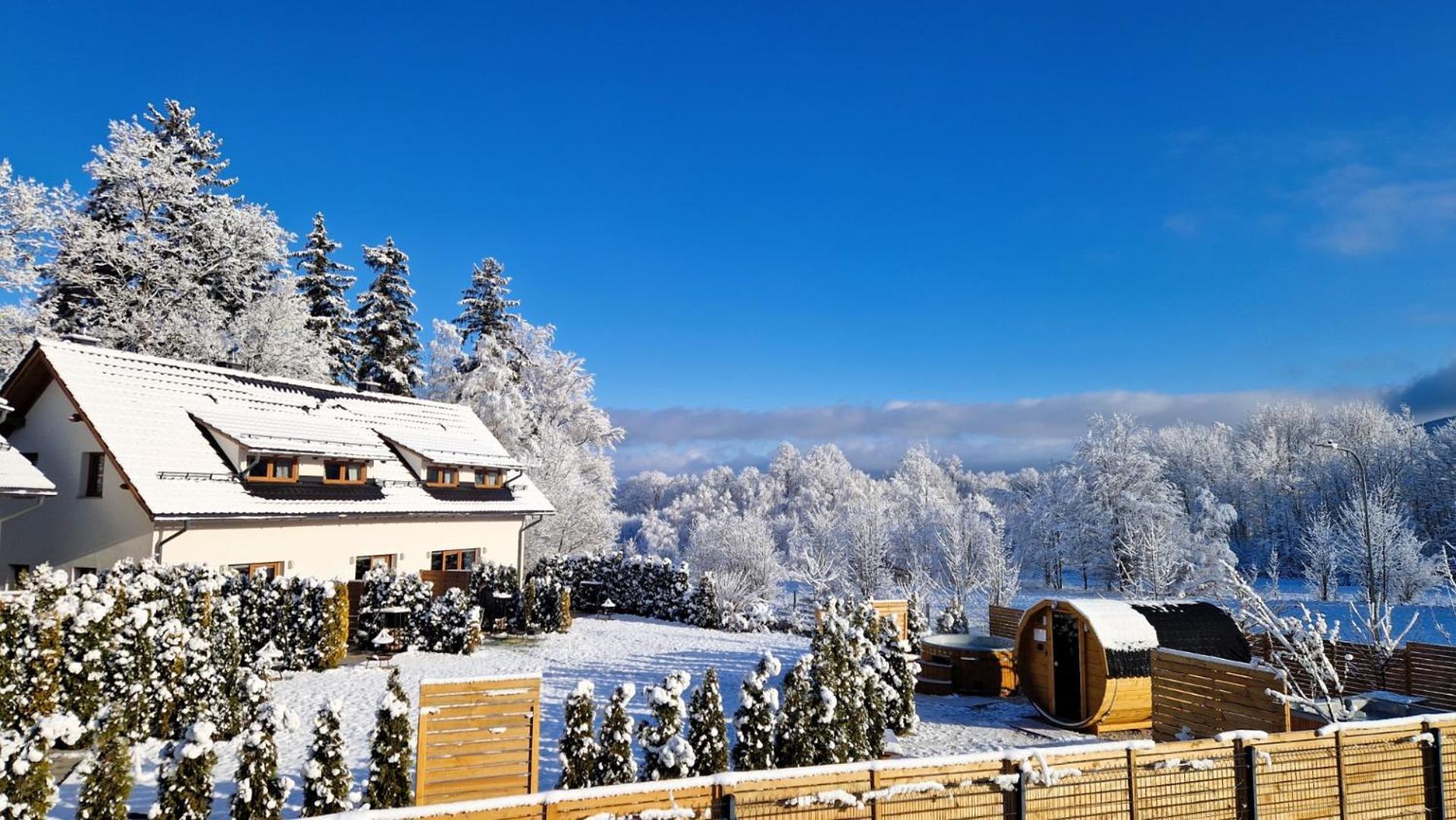 Widokowo - Domki Z Widokiem Na Sniezke Z Jacuzzi I Sauna Karpacz Buitenkant foto