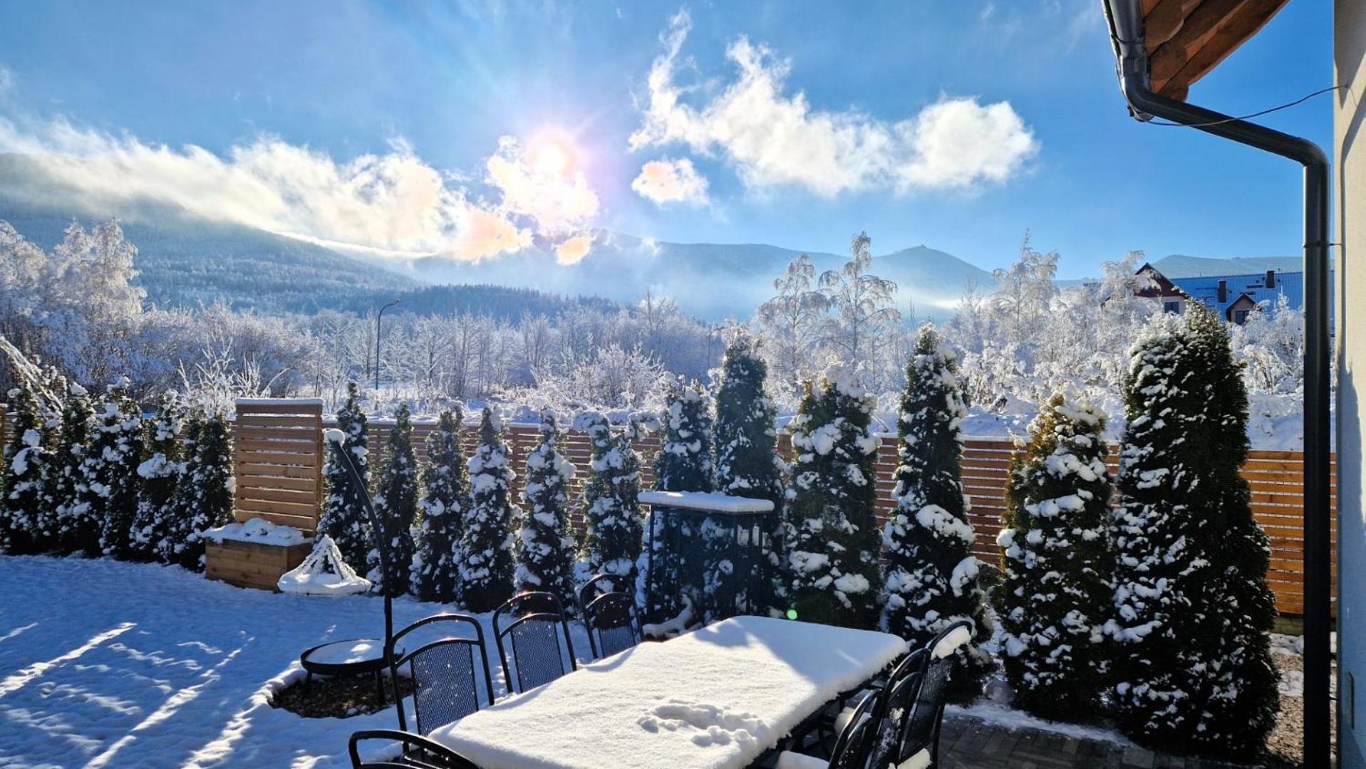 Widokowo - Domki Z Widokiem Na Sniezke Z Jacuzzi I Sauna Karpacz Buitenkant foto