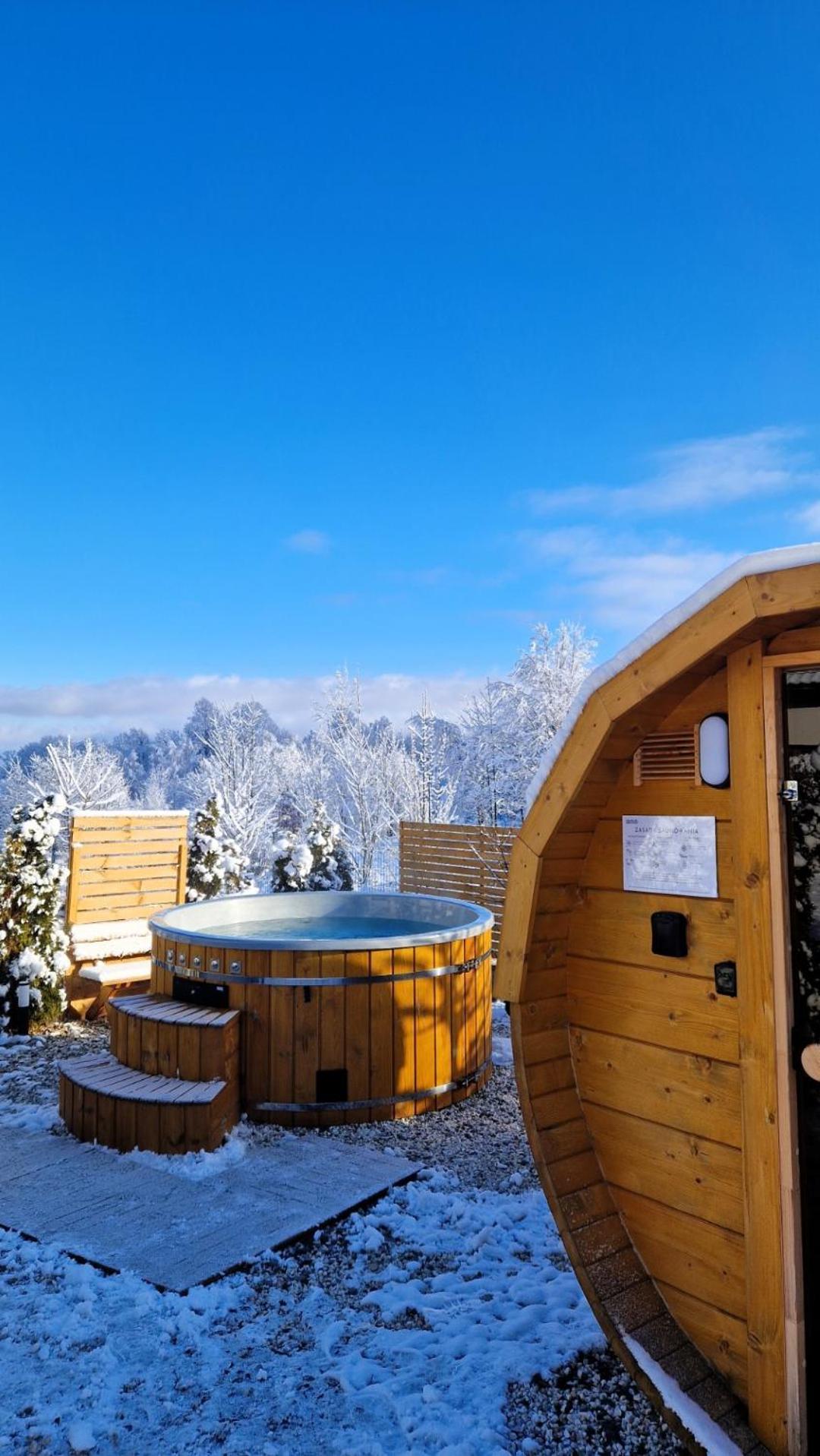 Widokowo - Domki Z Widokiem Na Sniezke Z Jacuzzi I Sauna Karpacz Buitenkant foto