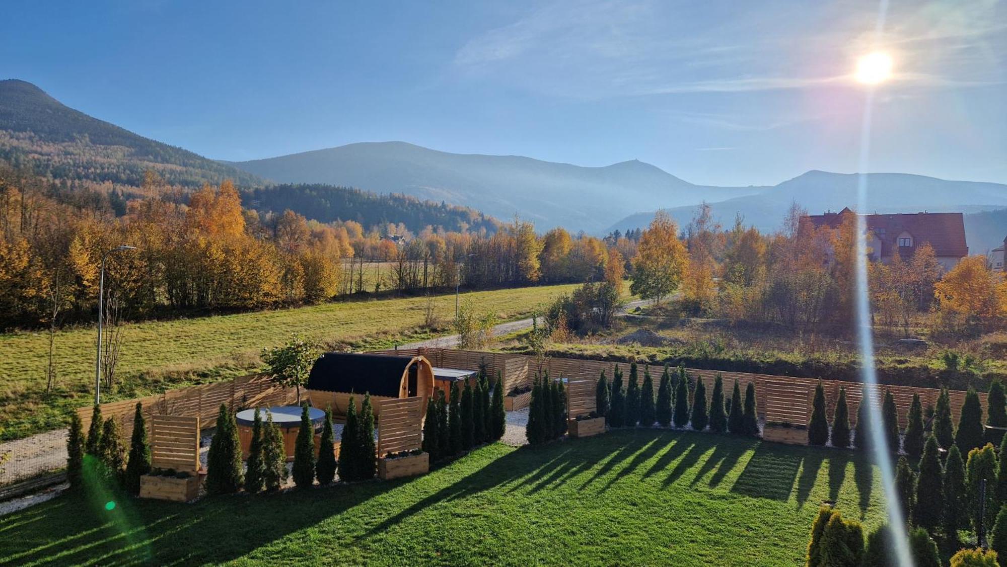 Widokowo - Domki Z Widokiem Na Sniezke Z Jacuzzi I Sauna Karpacz Buitenkant foto