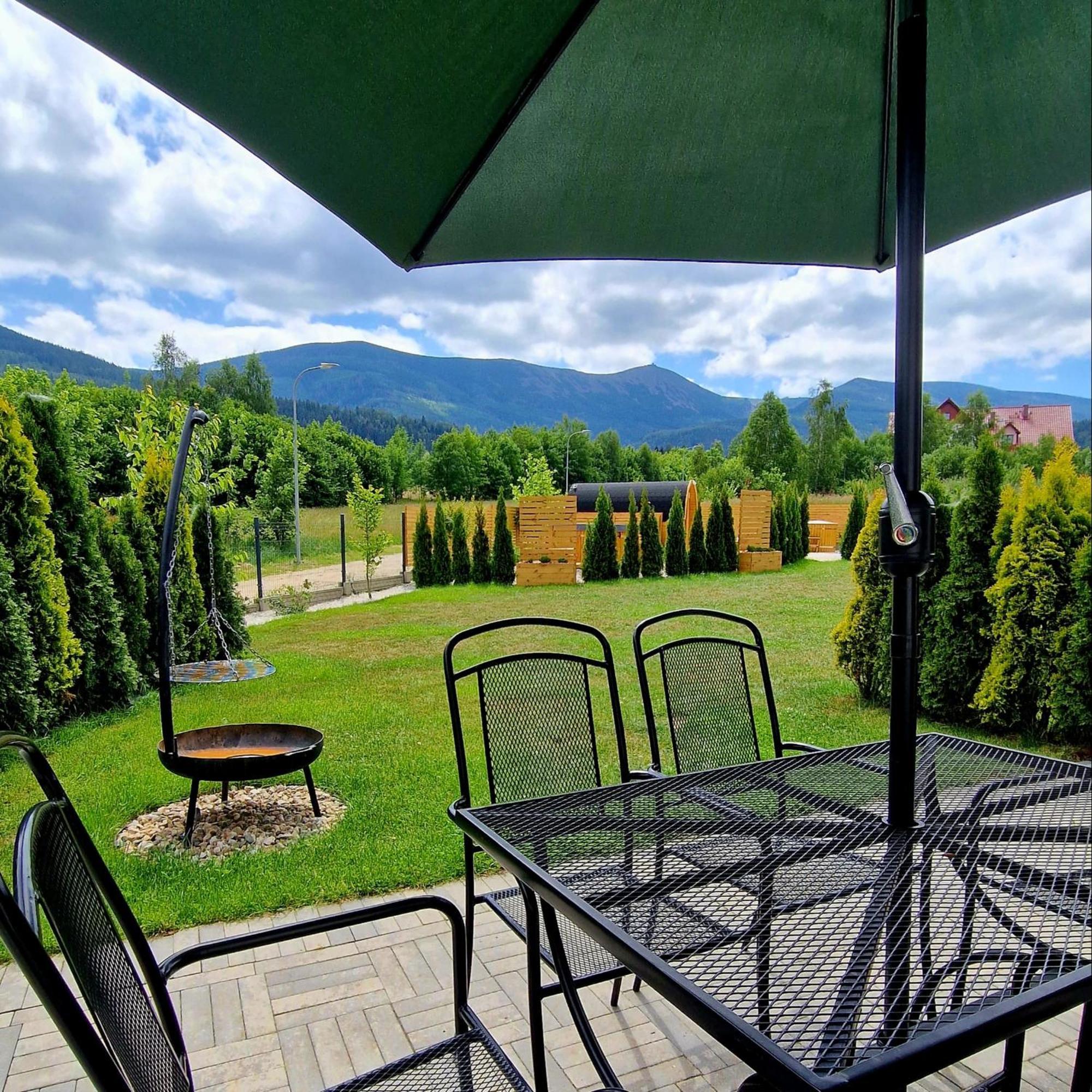 Widokowo - Domki Z Widokiem Na Sniezke Z Jacuzzi I Sauna Karpacz Buitenkant foto