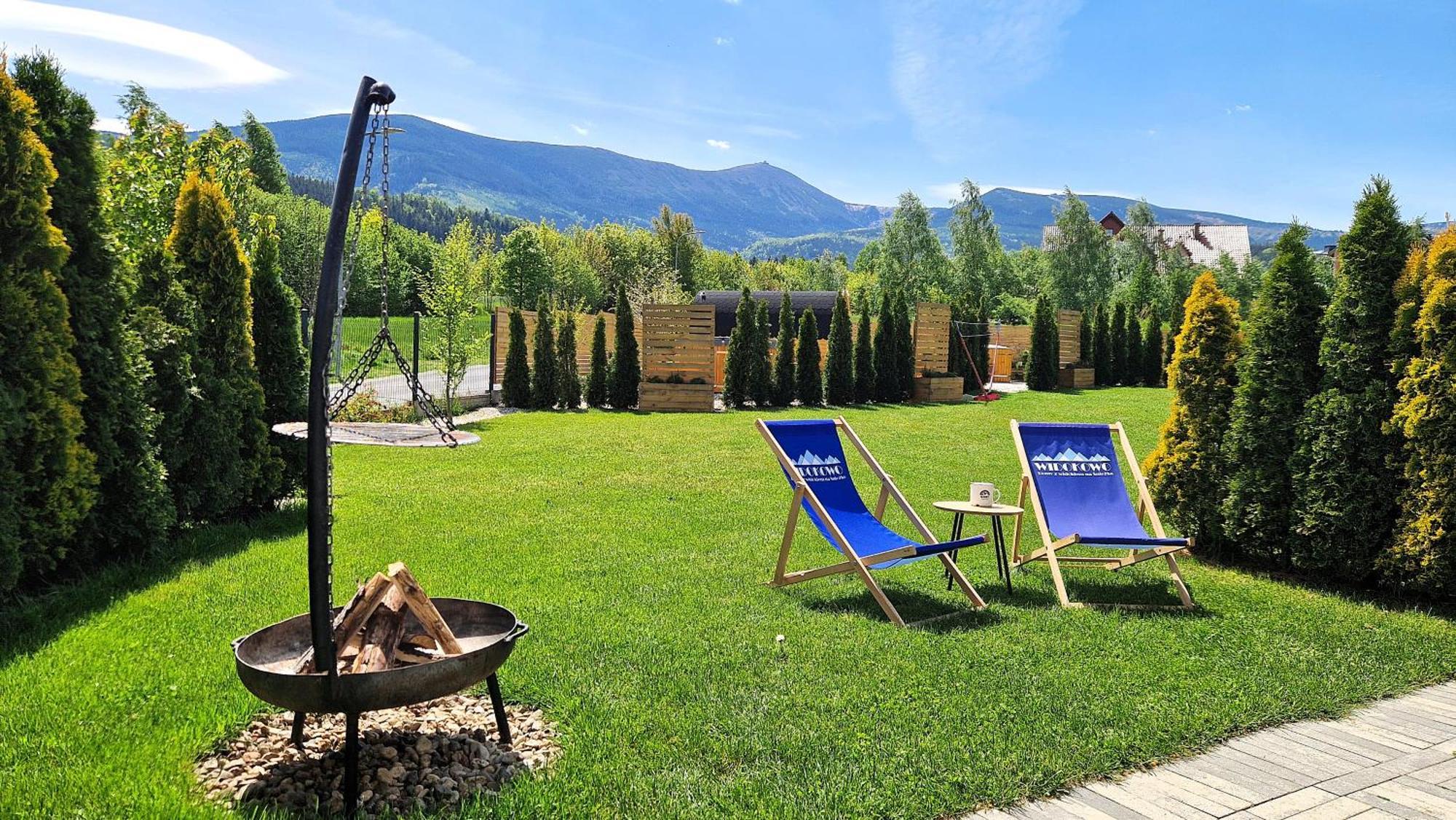 Widokowo - Domki Z Widokiem Na Sniezke Z Jacuzzi I Sauna Karpacz Buitenkant foto