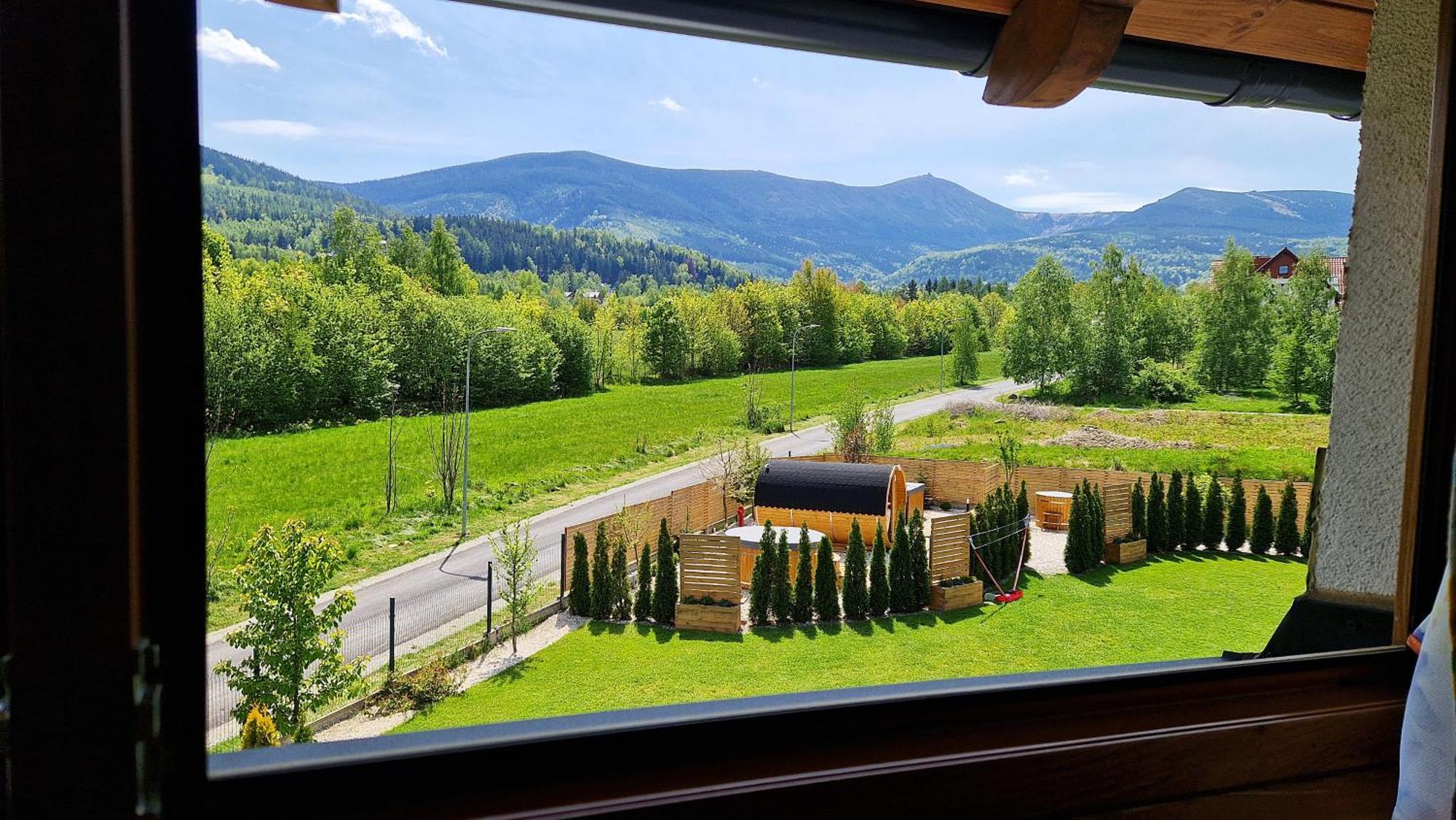 Widokowo - Domki Z Widokiem Na Sniezke Z Jacuzzi I Sauna Karpacz Buitenkant foto